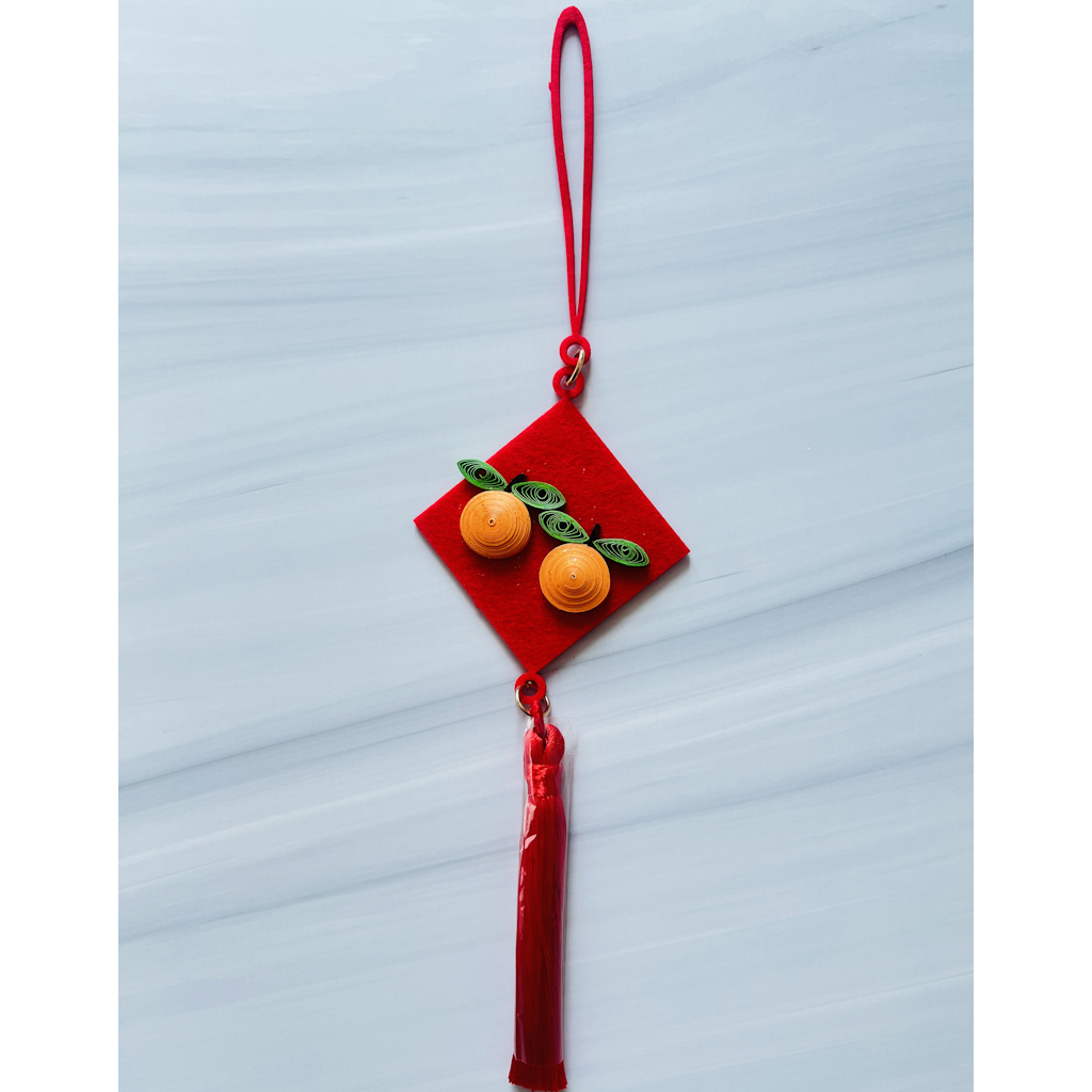 新春捲紙掛飾 - 大吉大利